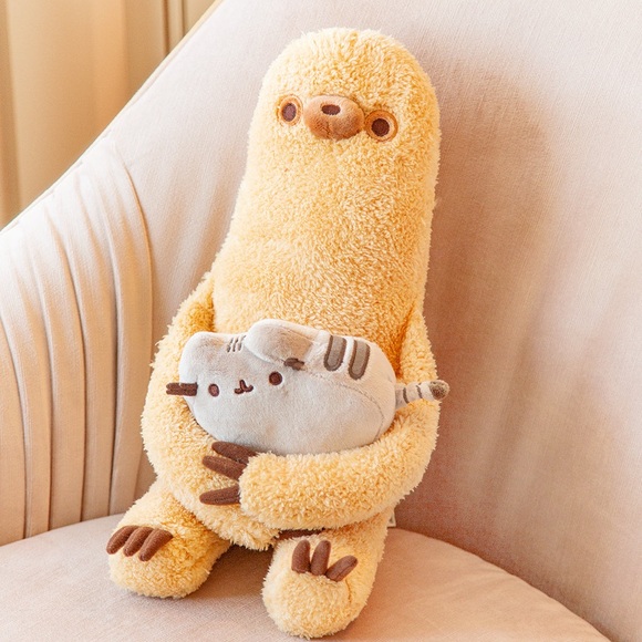 Pusheen & Sloth Plush Set, New! Gund - Picture 15 of 15